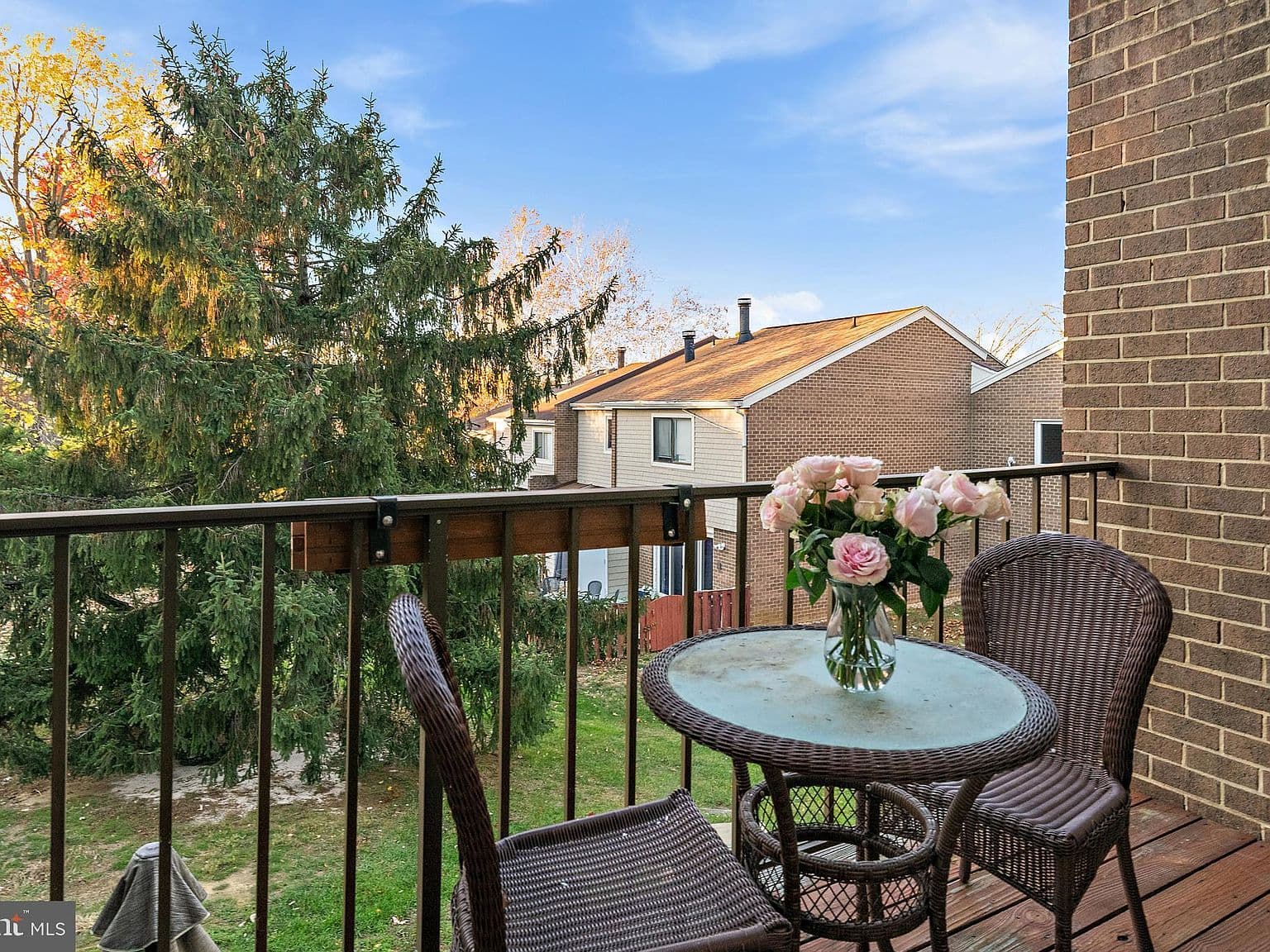 Worn Balcony Decking